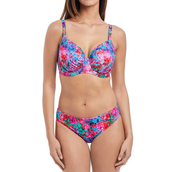 Haut de maillot de bain à balconnets moulé Bleu Freya Maillots