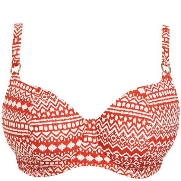 Haut de maillot de bain à balconnets paddé - Orange Fantasie Bain