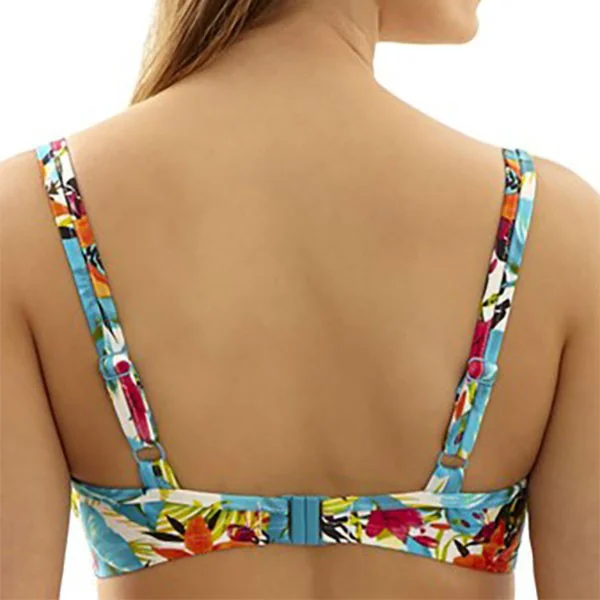 Haut de maillot de bain à balconnets Panache tropical print Panache Maillot