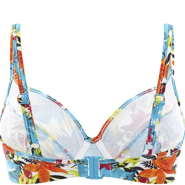 Haut de maillot de bain à balconnets Panache tropical print Panache Maillot