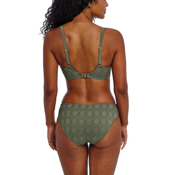 Haut de maillot de bikini vert Freya Maillots