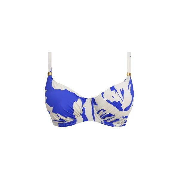 Haut de maillot emboitant bleu Fantasie Bain