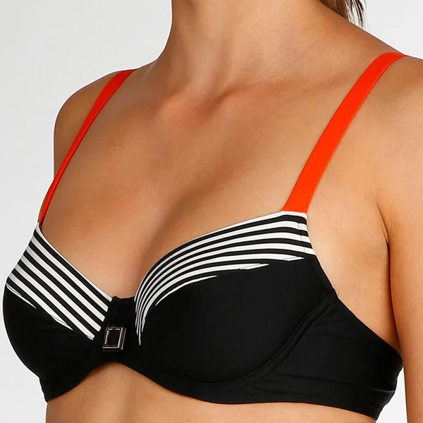 Haut de maillot emboîtant à armatures Marie-Jo GRACE pili pili noir Marie Jo Swim