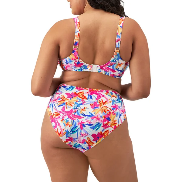 Haut de maillot plongeant blanc Elomi Bain