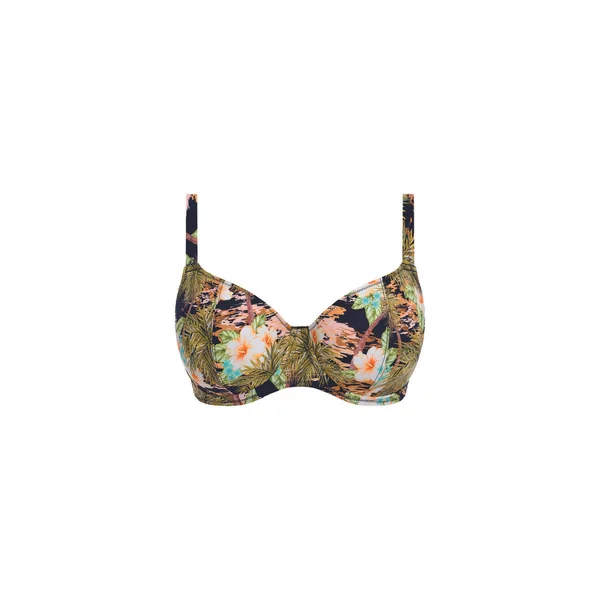 Haut de maillot plongeant noir Freya Maillots