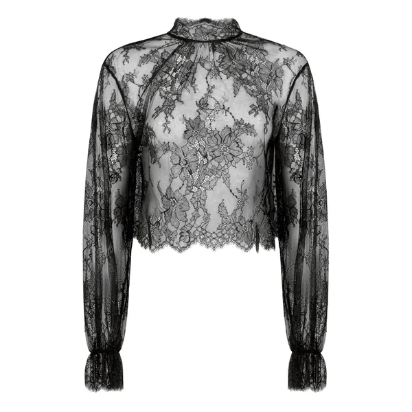 Haut de pyjama Cecilia - Noir