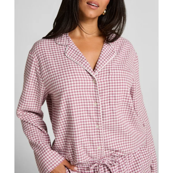 Haut de pyjama Flanel Essentials - Violet