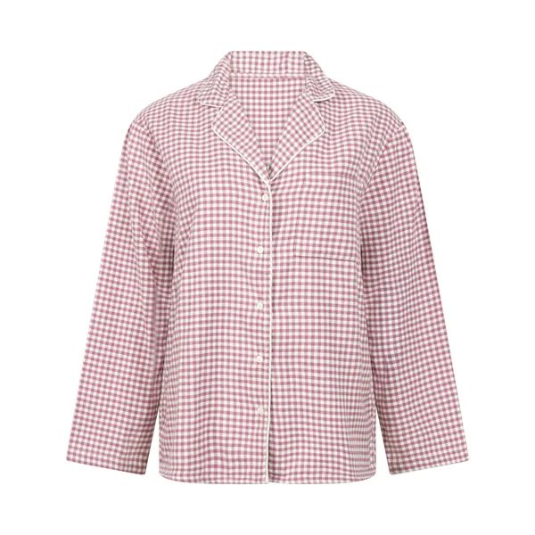 Haut de pyjama Flanel Essentials - Violet