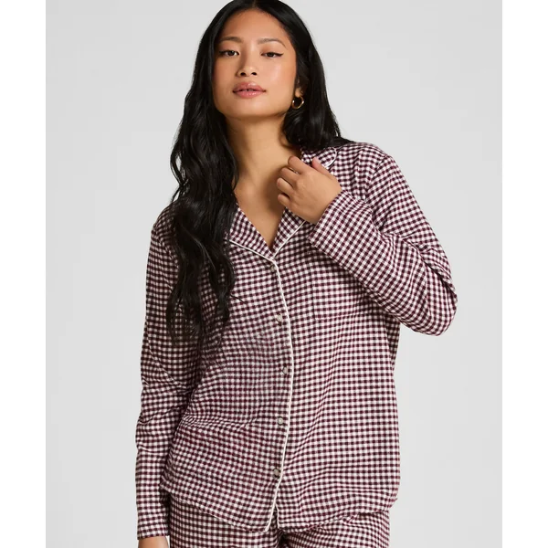 Haut de pyjama Flanel Essentials - Violet