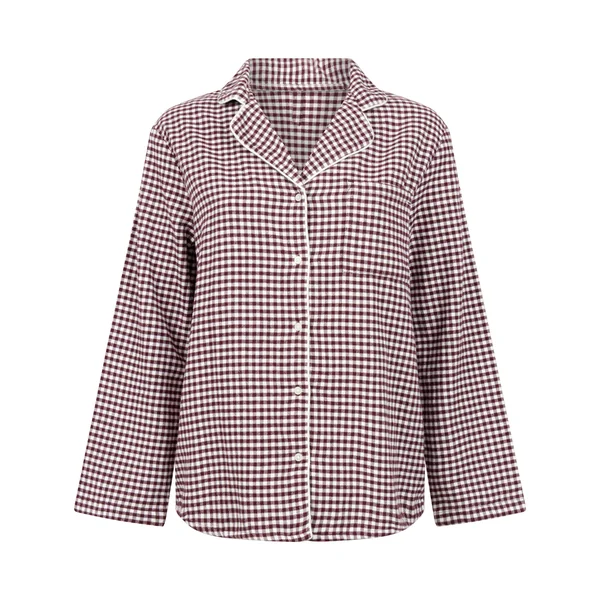 Haut de pyjama Flanel Essentials - Violet