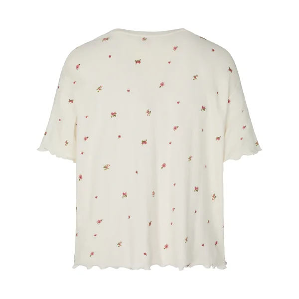 Haut de Pyjama Pointelle - Blanc