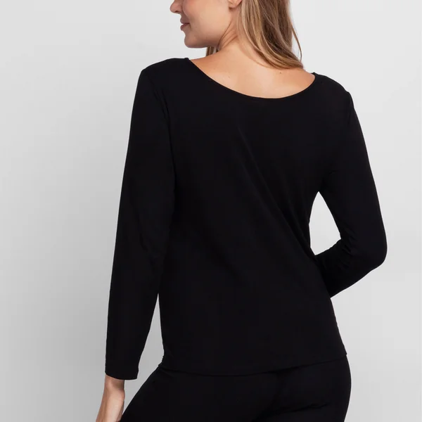 Haut et Pantalon Noir Dorina