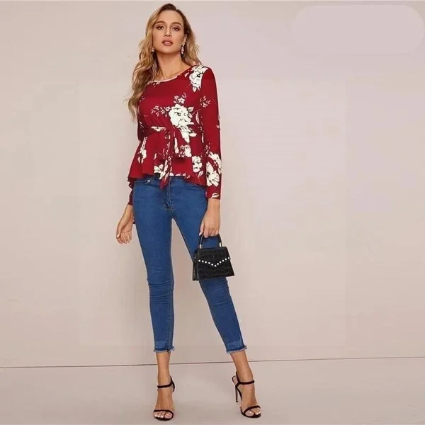 Haut femme style bohème