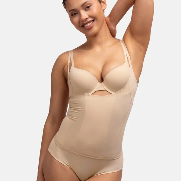 Haut Gainant beige Dorina