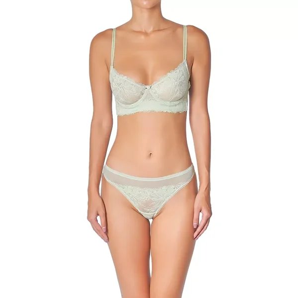 Heart of Glass Push Up Armature vert amande Huit Lingerie