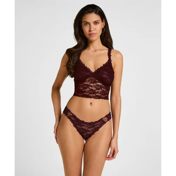 Highleg Brazilian Aveline - Violet