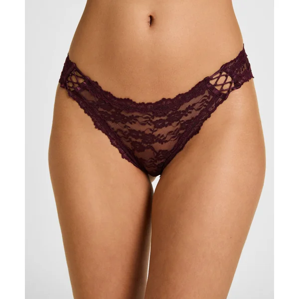 Highleg Brazilian Aveline - Violet