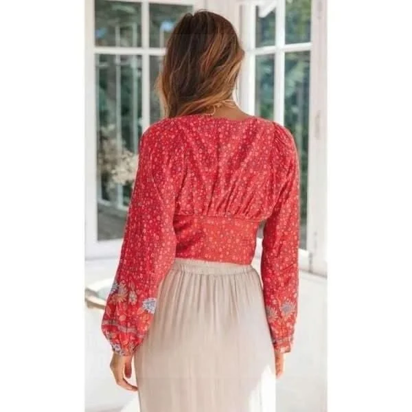 Hippie mexican blouse