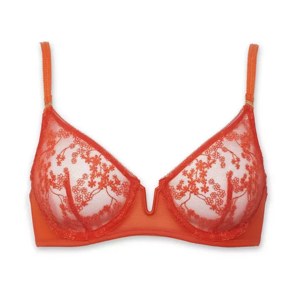 Hot Stuff Soutien Gorge Armatures orange Huit Lingerie