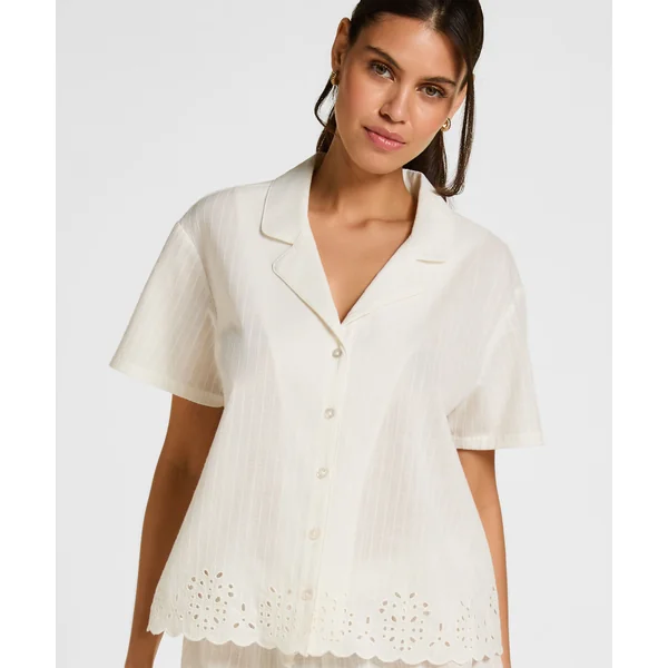 Jacket Scallop - Blanc