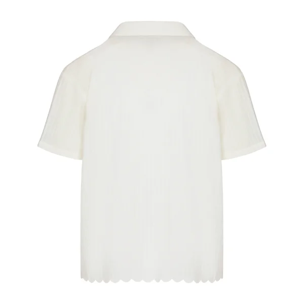 Jacket Scallop - Blanc