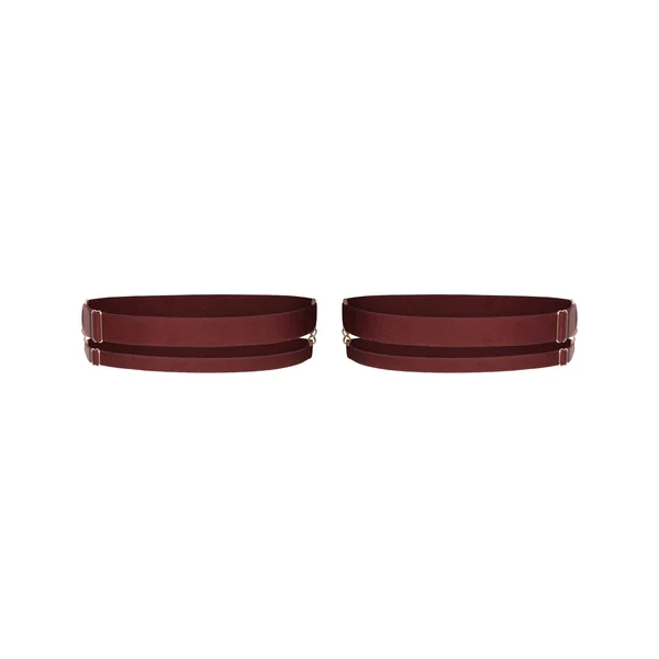 Jarretelles élastiques pour jambes - Rouge