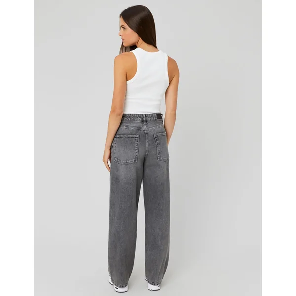 Jean baggy Gris foncé