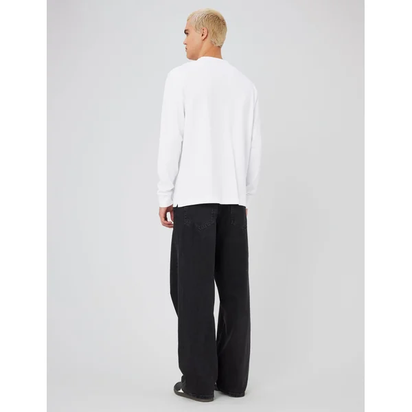 Jean baggy noir Noir