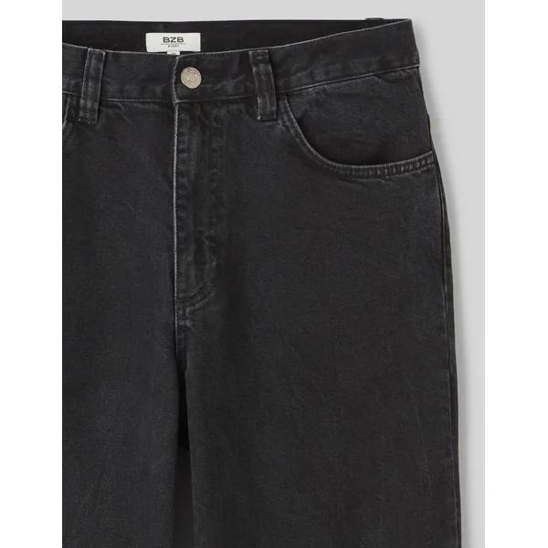 Jean baggy noir Noir