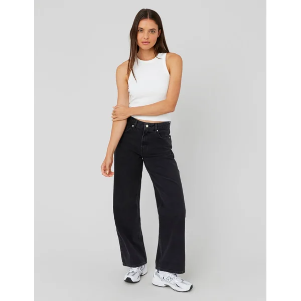 Jean baggy Noir