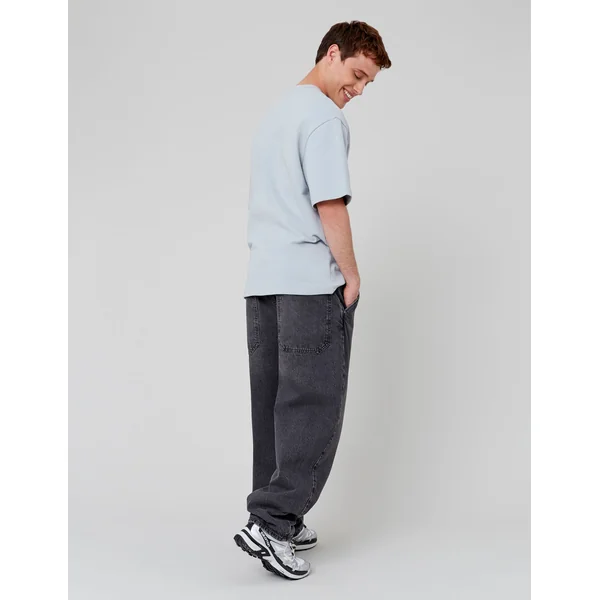 Jean balloon black used Noir