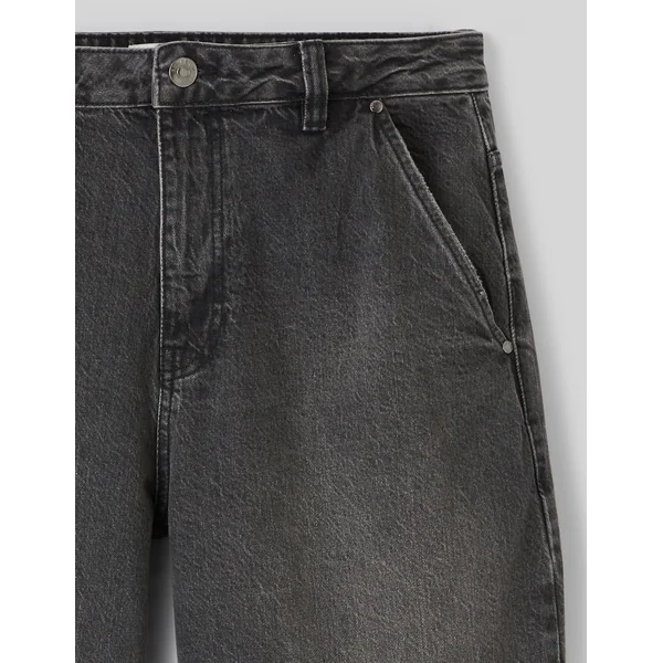 Jean balloon black used Noir