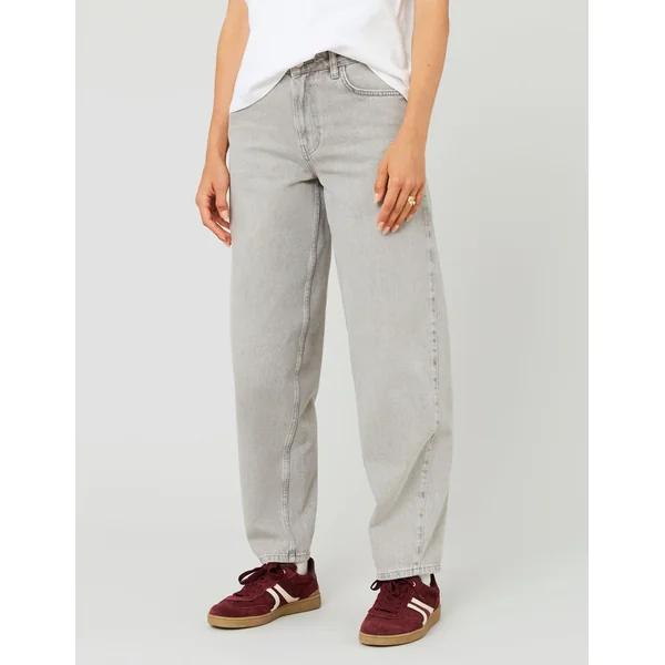Jean balloon Gris foncé