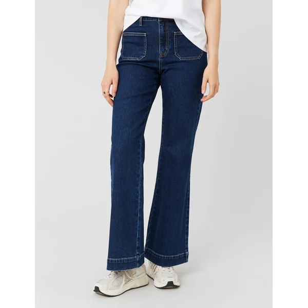 Jean bootcut Bleu foncé