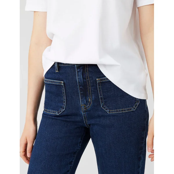 Jean bootcut Bleu foncé