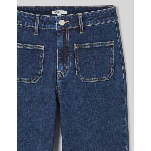 Jean bootcut Bleu foncé
