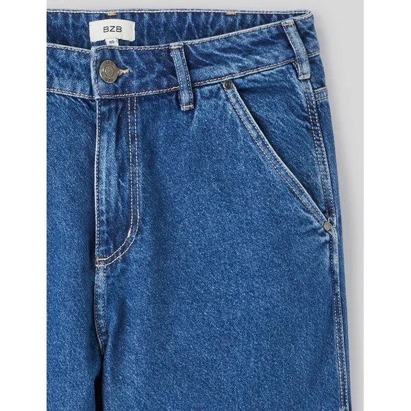 Jean charpentier loose Bleu foncé