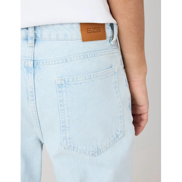 Jean comfort bleach Bleu clair