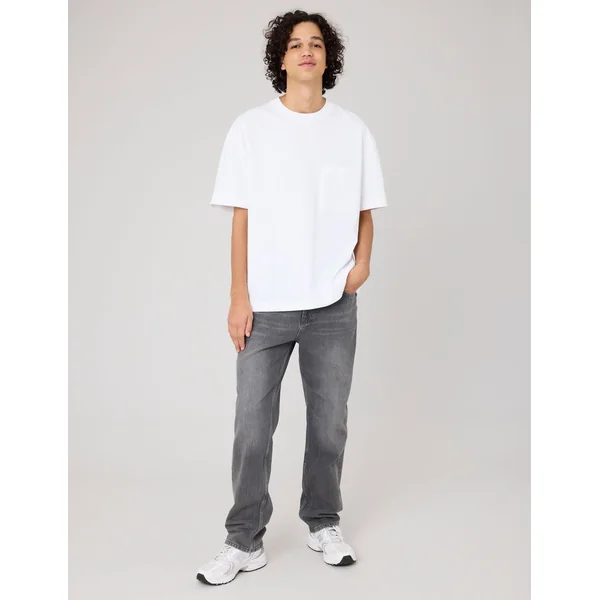 Jean comfort fit mid grey Gris Clair