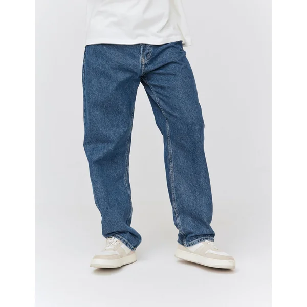 Jean Extra loose stone Bleu foncé