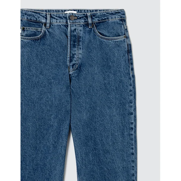 Jean Extra loose stone Bleu foncé