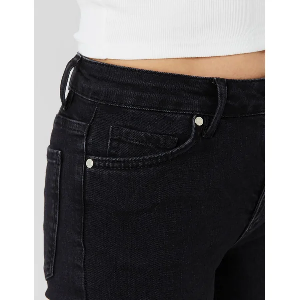 Jean flare cropped Noir