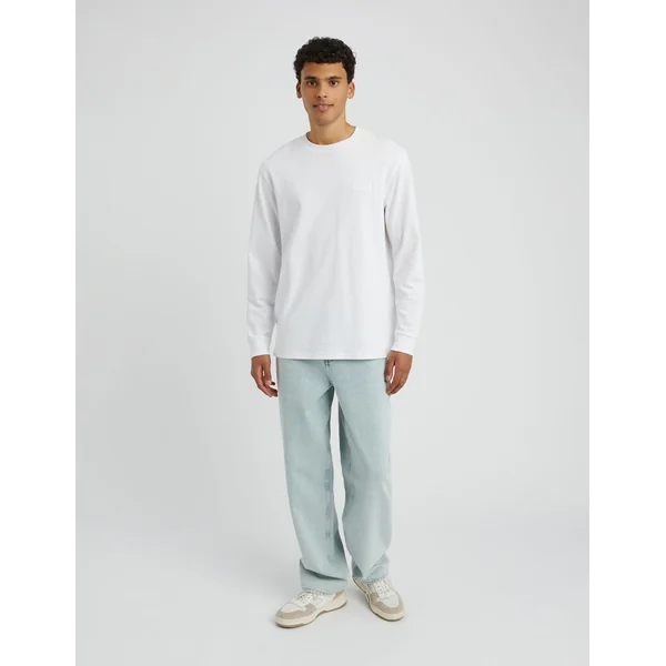Jean loose bleach vintage Bleu clair