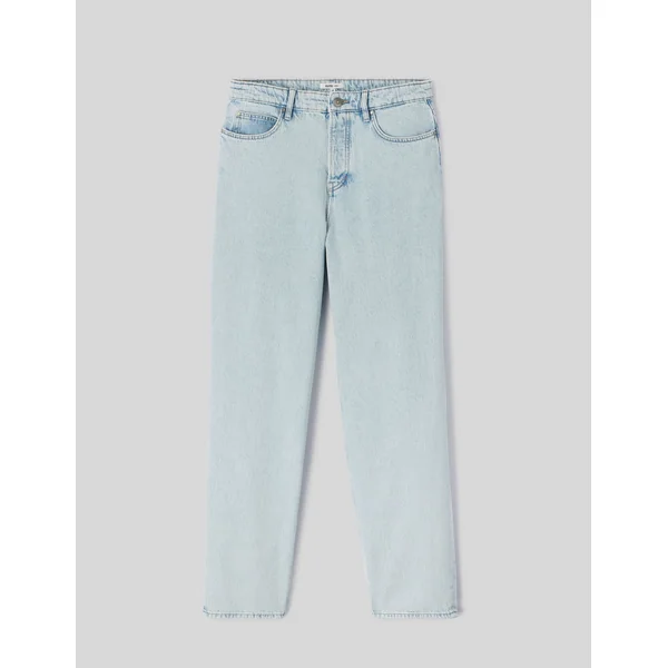 Jean loose bleach vintage Bleu clair