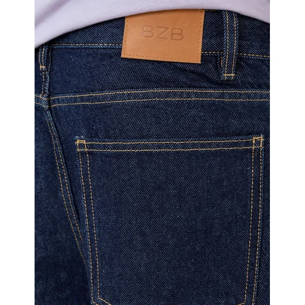 Jean loose brut Bleu moyen