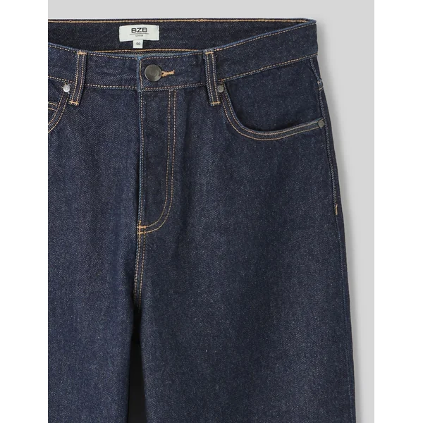 Jean loose brut Bleu moyen