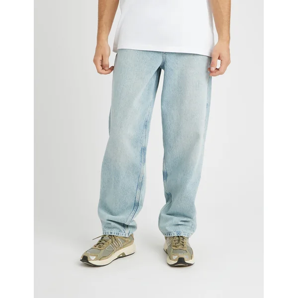 Jean loose dirty Bleu clair