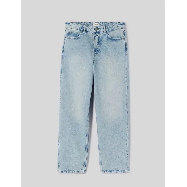 Jean loose dirty Bleu clair