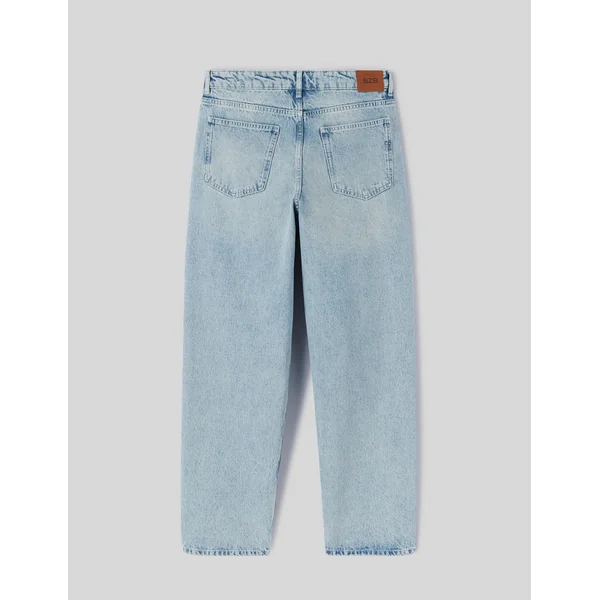 Jean loose dirty Bleu clair