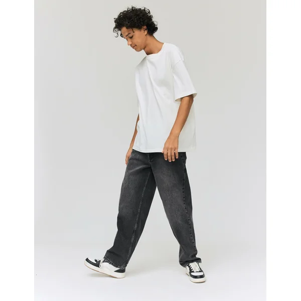 Jean loose droit Noir